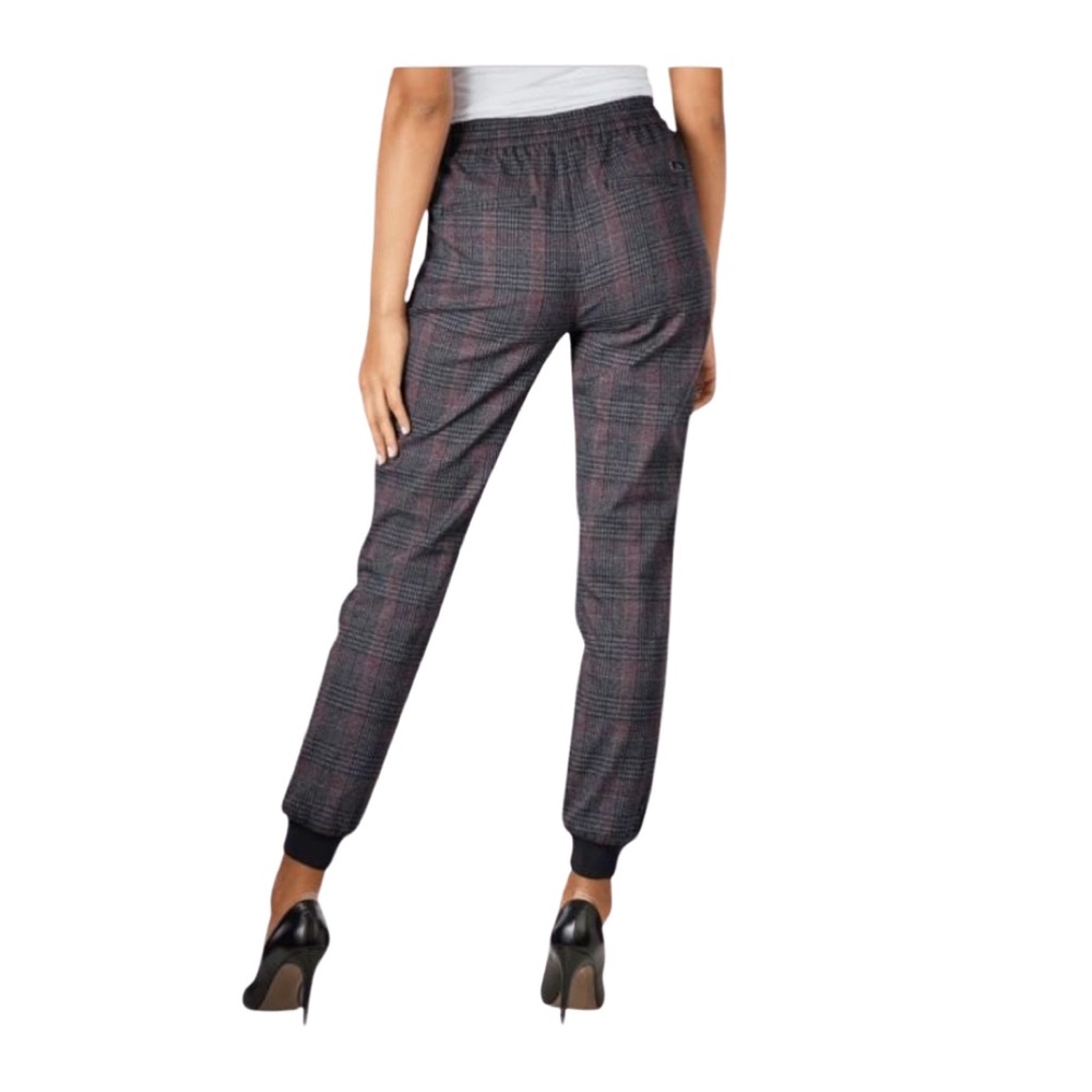 Noli Yoga Size S Vienna Metallic Plaid Joggers - Picture 2 of 7
